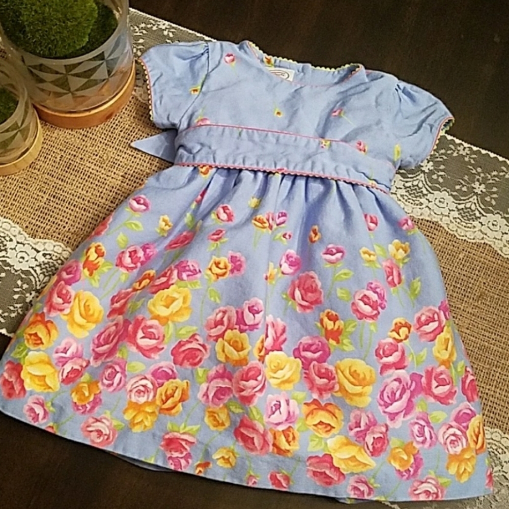 Talbots Floral Dress Size 12 months